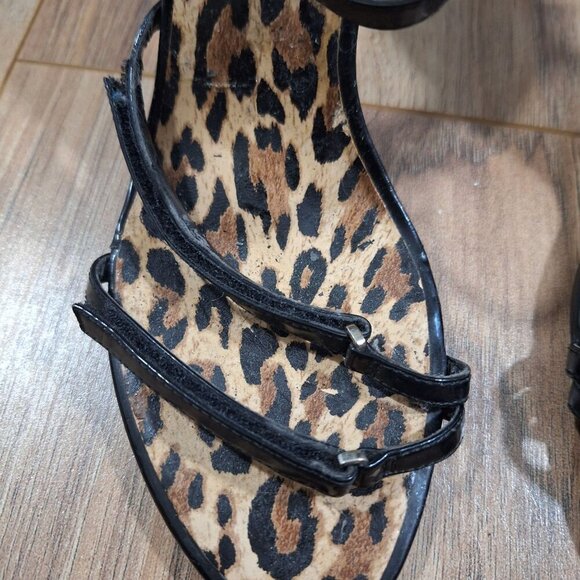 Nine West Leopard Prints High Heels size 7.5 - Picture 9 of 9